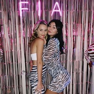 EMRATA x nasty gal long sleeve mesh dress